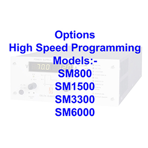 SM High Speed Programming Option 